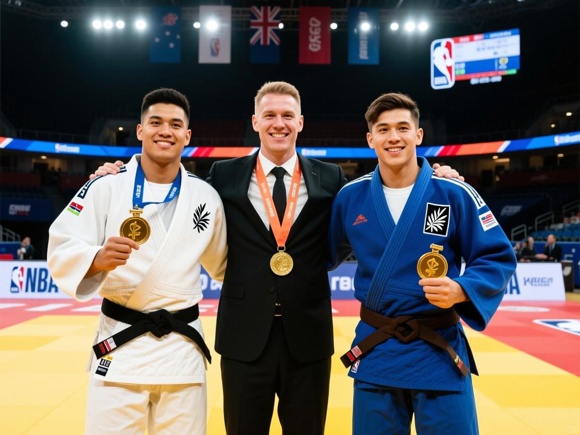 新西兰柔道选手包揽个人金银