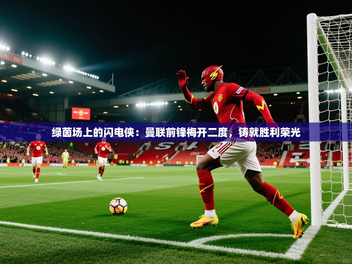 绿茵场上的闪电侠：曼联前锋梅开二度，铸就胜利荣光