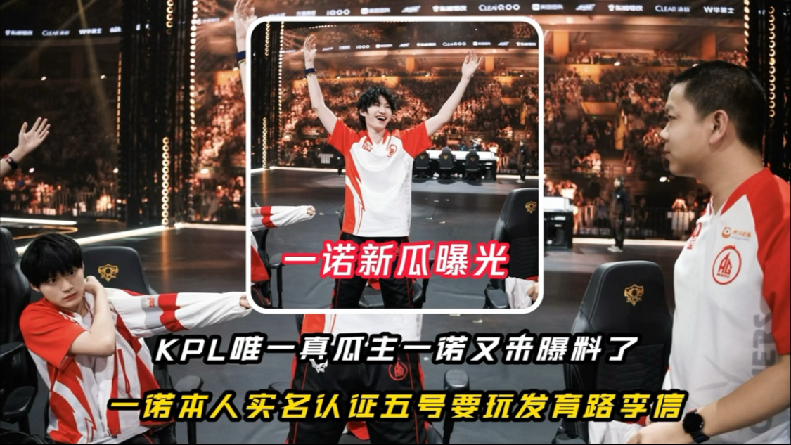 开云体育登录入口-一诺斩获KPL第五冠，发育路第三