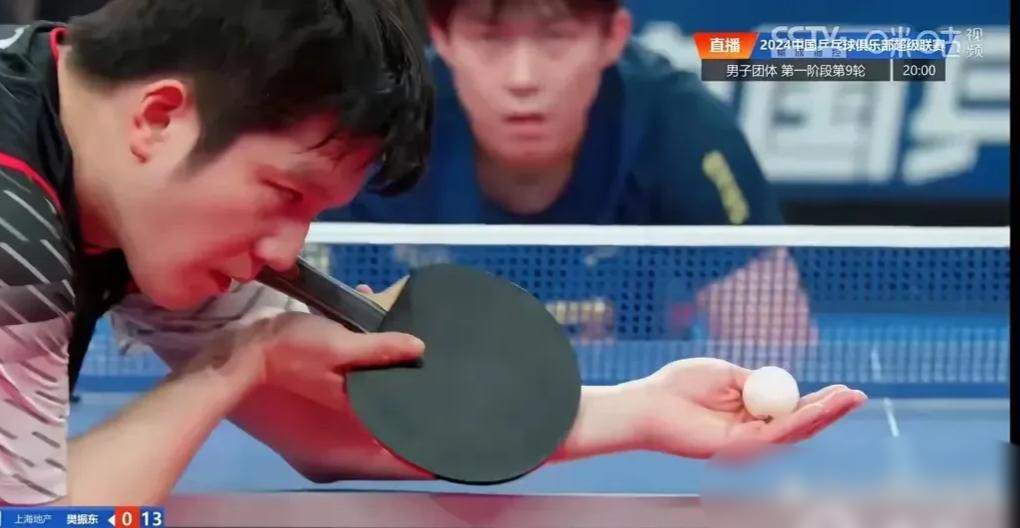 樊振东3-0世界第一林诗栋三局分差只有2分